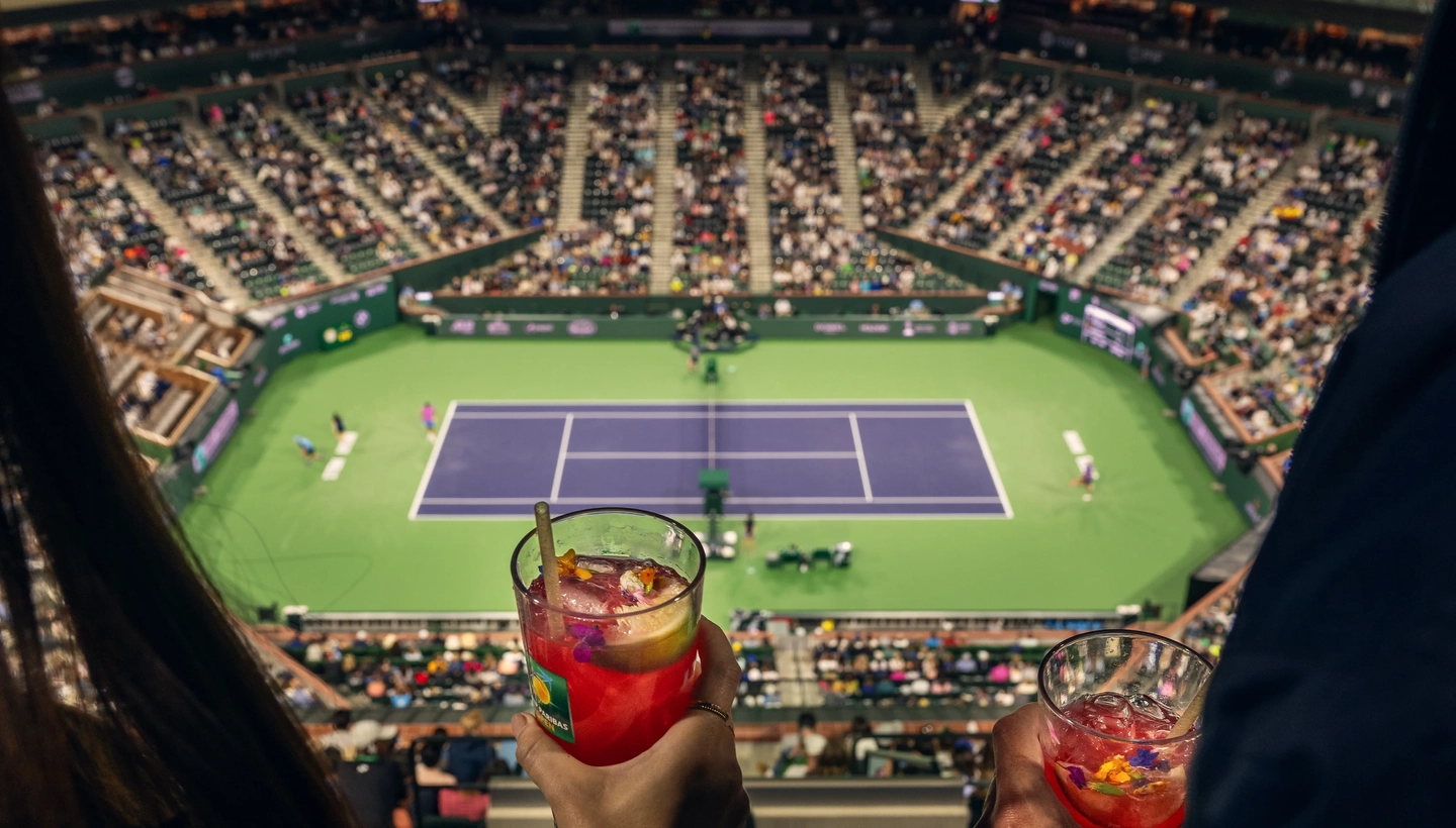 Cocktails at Indian Wells