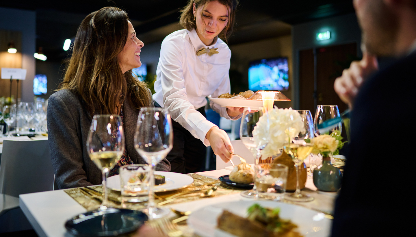 service à table