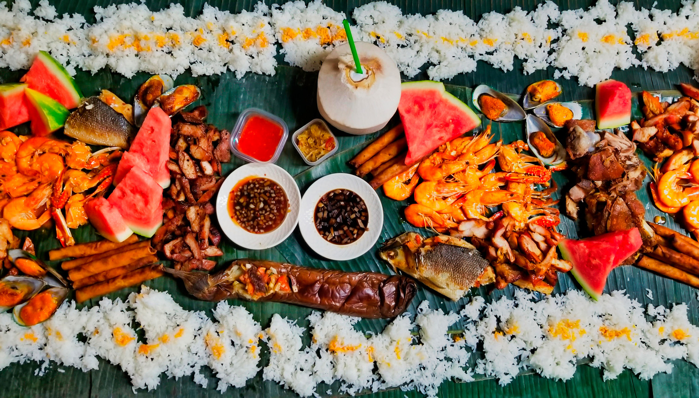 Spread of Filipino food