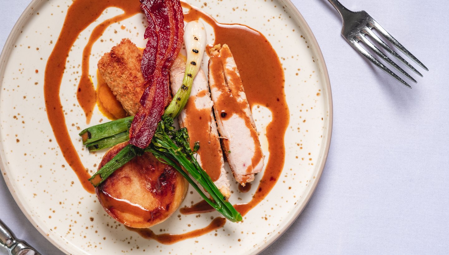 Food on plate