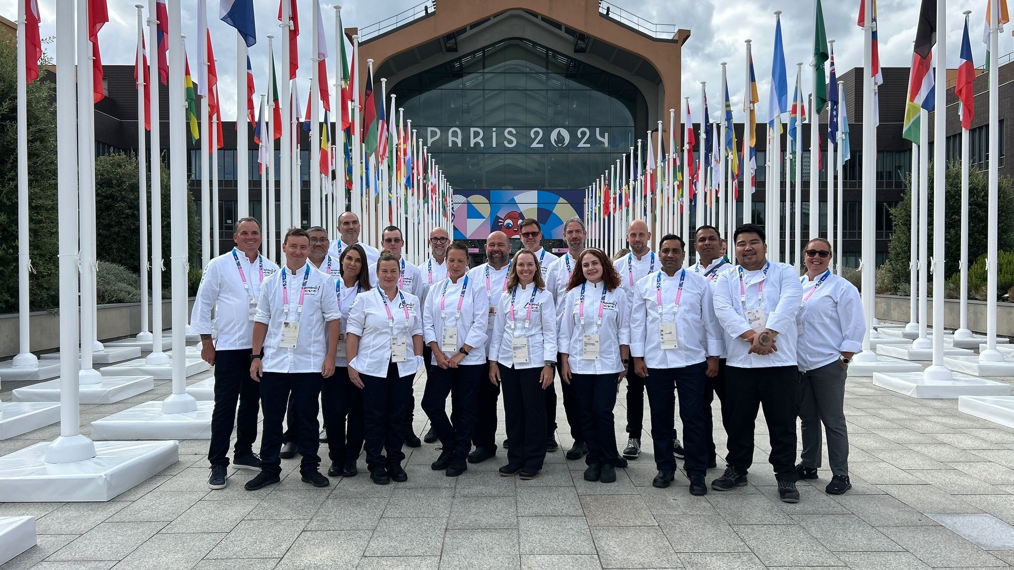 Chefs at Olympics