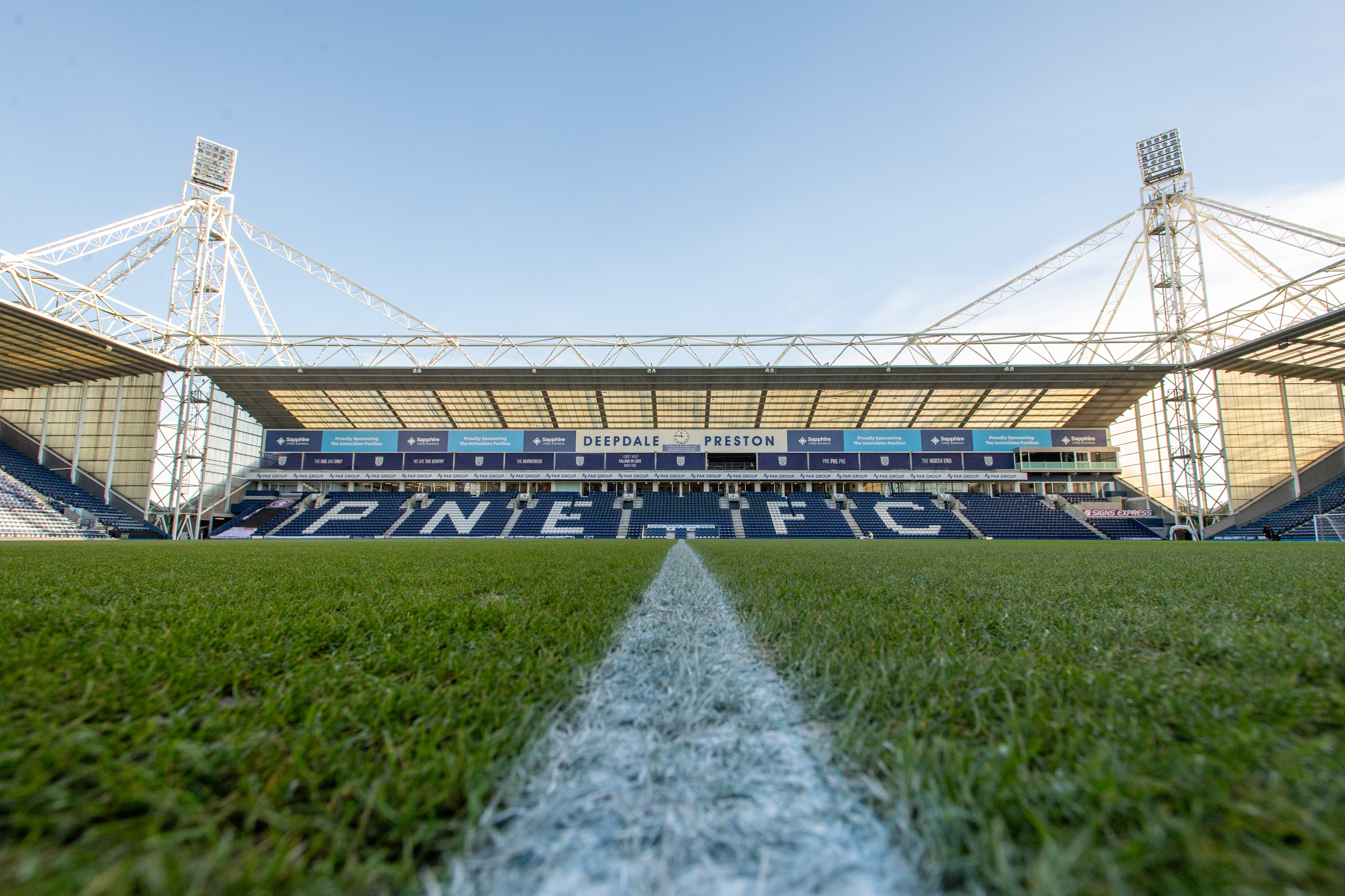 Pitch shot of Preston North End
