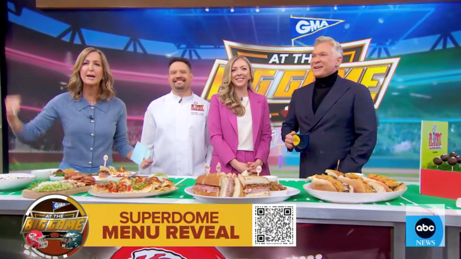Sodexo Live! CEO Belinda Oakley and SVP-Corporate Executive Chef Carmen Callo on GMA