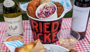 fried chicken bucket